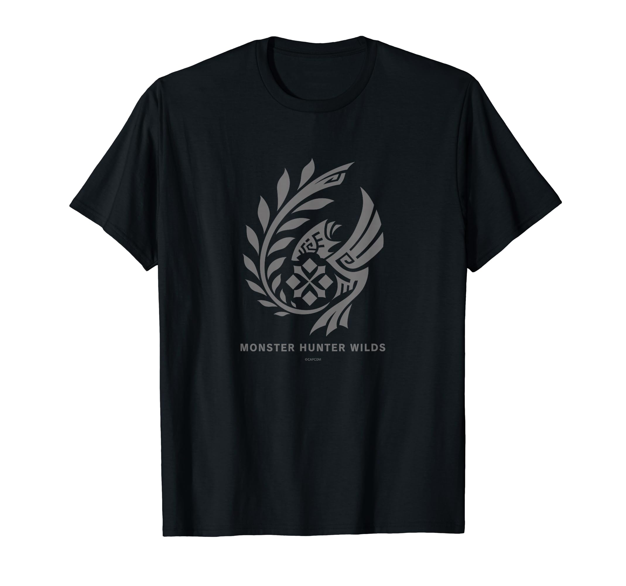 

Monster Hunter Wilds Forbidden Area Research Team Emblem T-Shirt