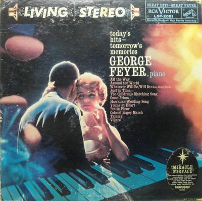 LP Record GEORGE FEYER - Today's Hits - Tomorrow's Memories LSP2051 RCA Victor 1959 US Jazz Used