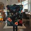 1 Pezzo Coperta in Flanella con Stampa Cartone Animato, Alta Qualità Confortevole per Tutte le Stagioni, Decorazione per la Casa, Calore e Comfort, Perfetta per Regalo di Natale Compleanno