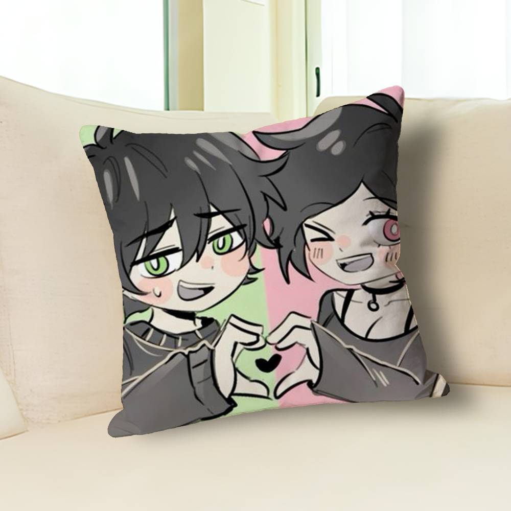 

A-Andy and Game L-Leyleys Various Sizes Square Pillow Case For Car Home Bedchamber Decor Custom Valentine gift 30cmx30cm