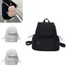 Nylon Casual Solid Color Backpack With Laptop Compartment For Men And Women