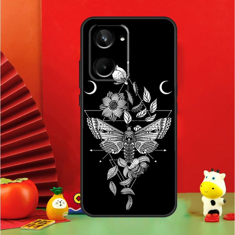 Occult Witchcraft Moon Gothic Witch For Realme 10 11 12 13 14 Pro Plus 15 GT7 Pro GT6 C65 C67 C63 C61 C55 C51 C53 C35 C75 Case