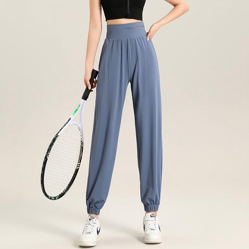 

Женский летний быстросохнущий набор для йоги и бега - Дышащие, высококачественные повседневные брюки S