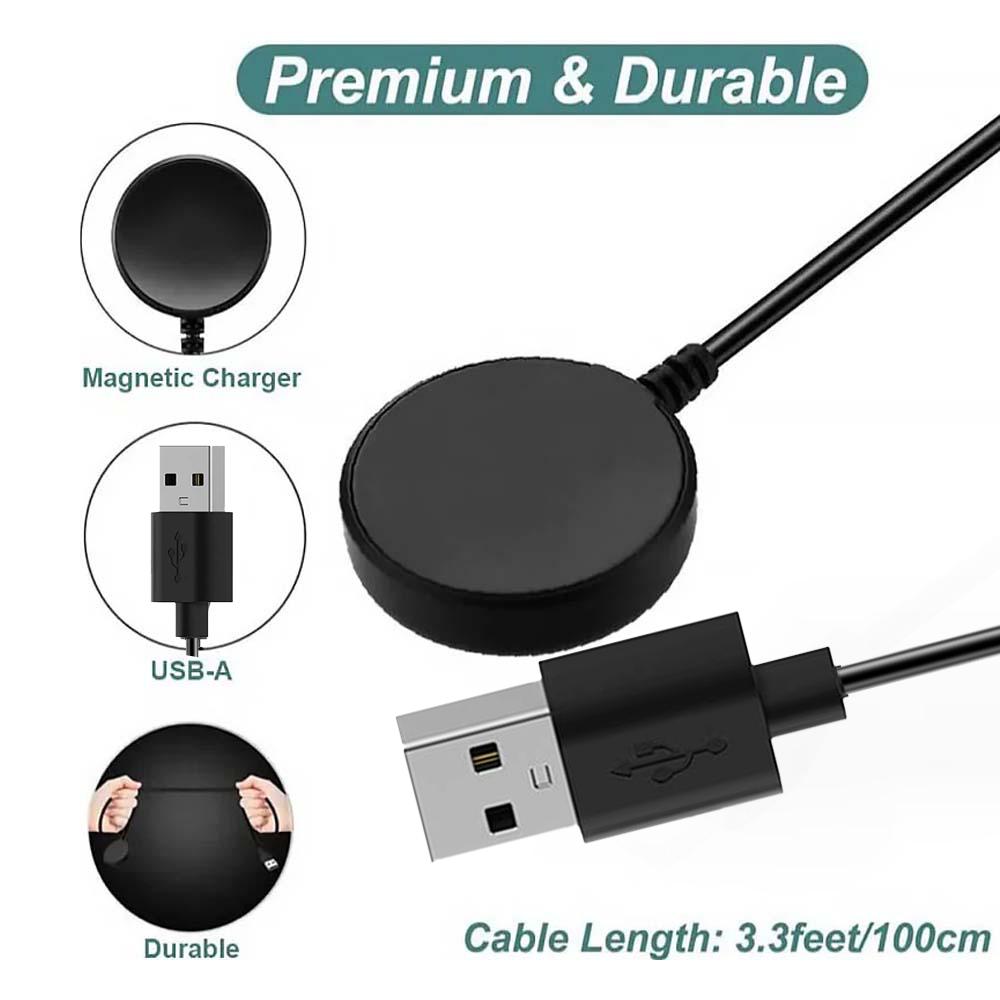For Samsung Galaxy Watch 7/6/6 Classic/5/5 Pro/4/4 Classic Chargers USB-C Charger Smart Watch Accessories Replacement Charger