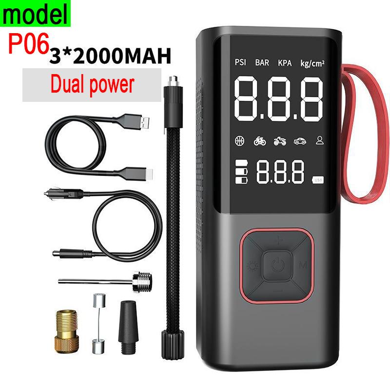 Multi Functional Portable Wireless Tire Inflation Car Digital Display Tire Inflation Pump Car Mounted Inflation Pump Inflator