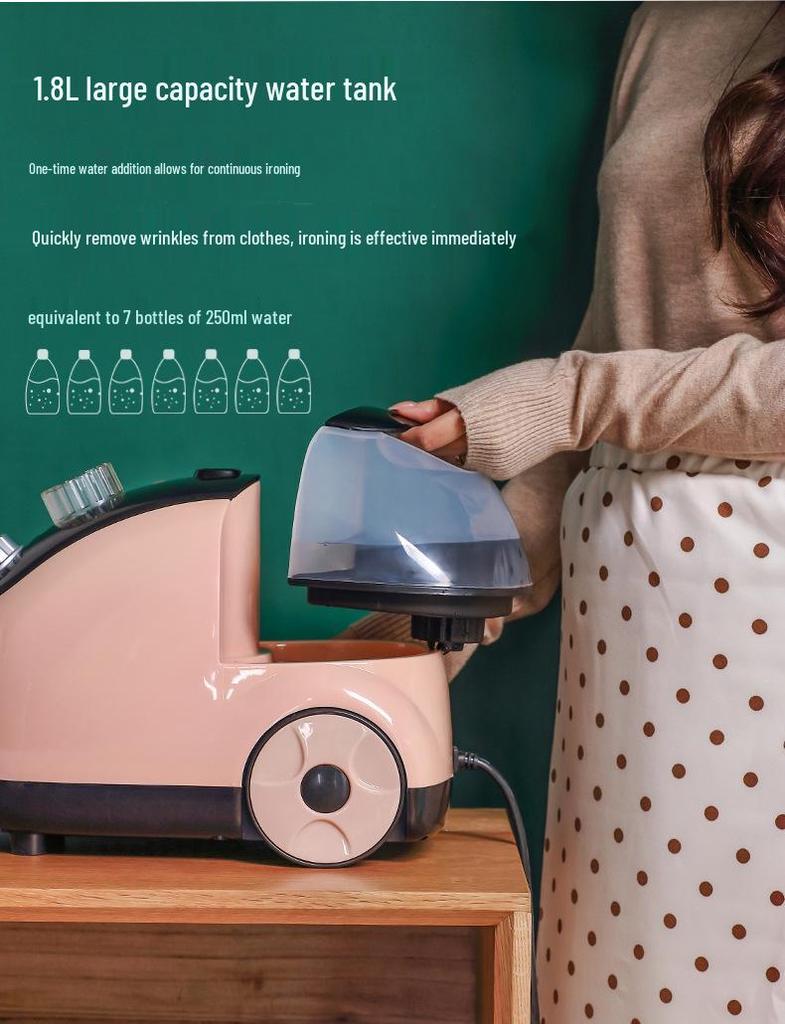 High-Power Portable Handheld Steam Iron for Home Use