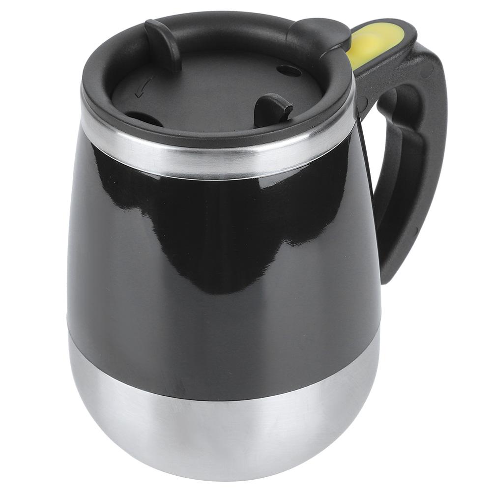 Edelstahl Automatischer Mischbecher Tragbarer Elektrischer Selbstmischender Milchkaffeebecher für Zuhause Büro