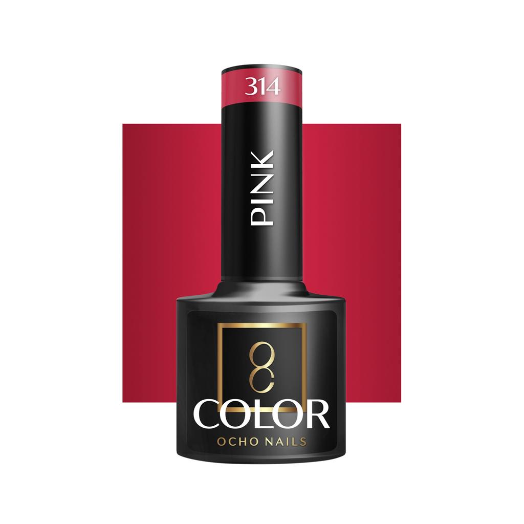 Ocho Nails Lakier Hybrydowy Pink 314 -5 G