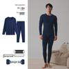 Men's Pure Cotton Autumn Thermal Underwear Set - Sweater and Pants for Youth