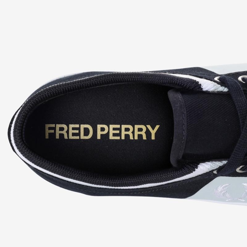 Fred Perry Men S Sneaker underSpin Tipped Cuff Twill Sfpm2317106 768