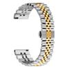 For Garmin Forerunner 265 Wrist Band 5-Bead Stainless Steel Butterfly Clasp Watch Strap
