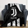 Custom Name "Juventus Jersey" Blanket for Couch & Bed, Plush Cozy Fuzzy Blanket Super Soft & Warm Blankets for Fall and Winter. 0908254