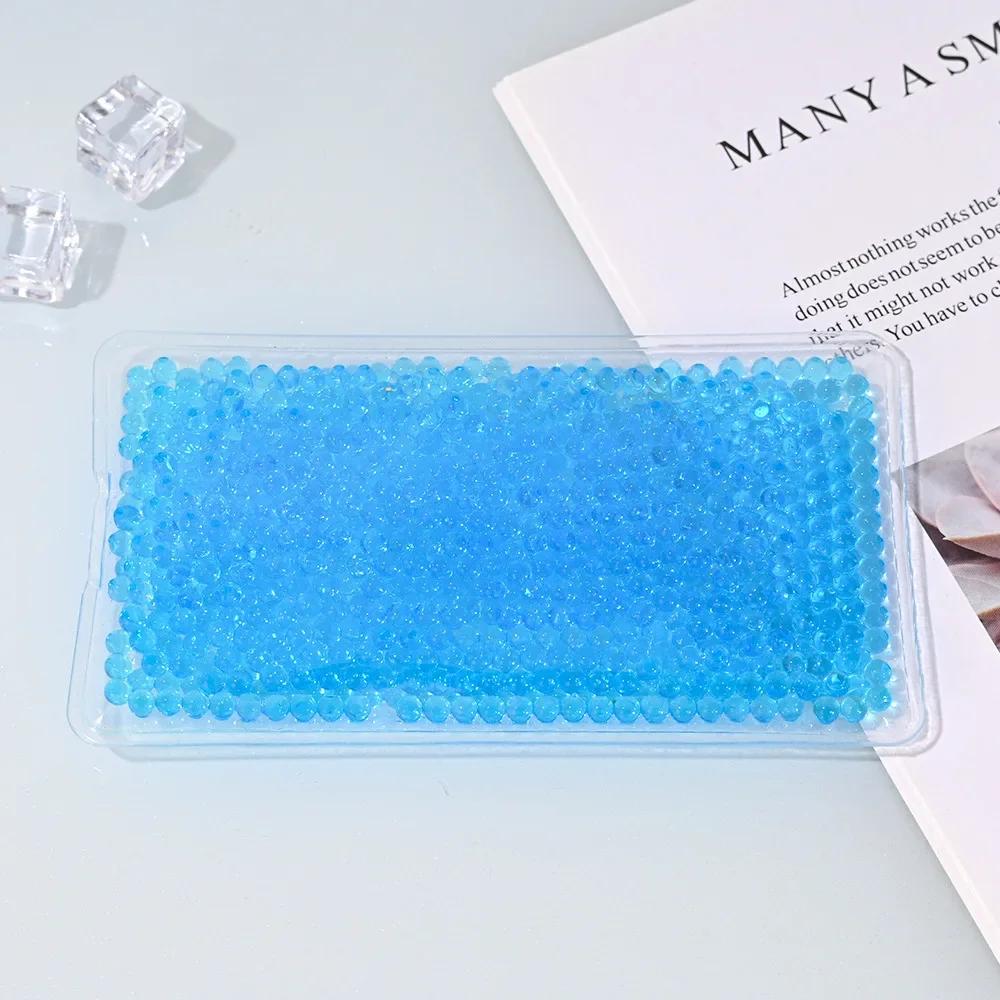 Gel Ice Packs for Injuries Reusable Soft & Flexible Hot & Cold Compress Soothing Aid for Sprains Strains Soreness