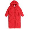 European Station Hooded Down Jacket Women's Winter Clothing New Loose Medium and Long Long Sleeve Large Size Thickened Down Jacket
