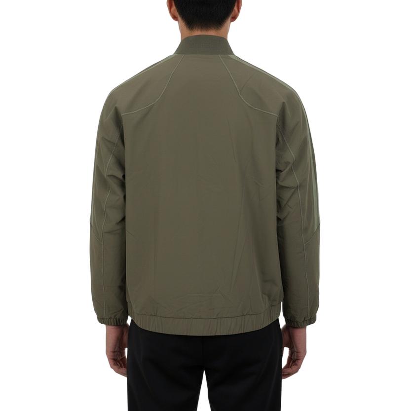 Adidas Striped Baseball Collar Zip Long Sleeve Jacket Men Jacket KV5948