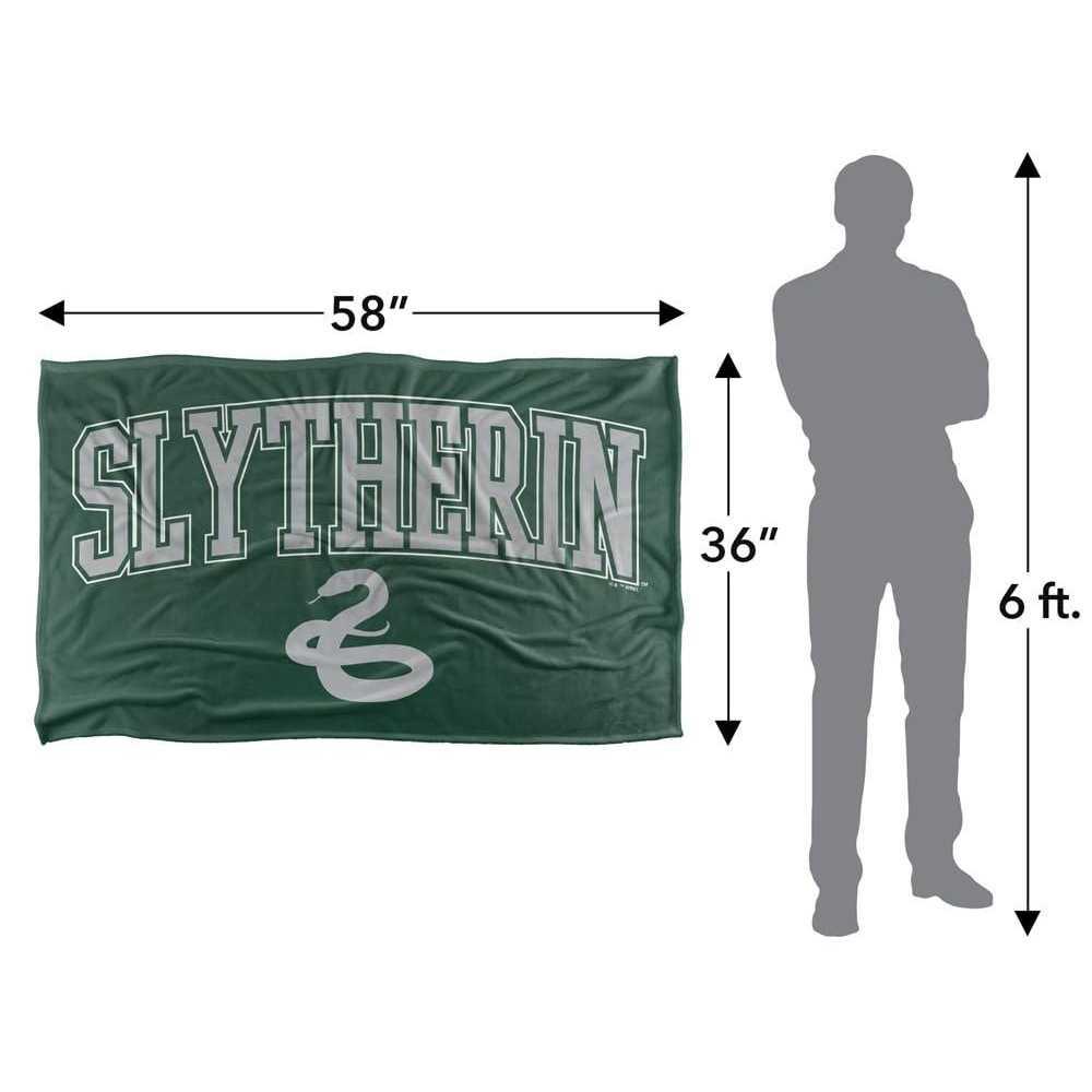 Harry Potter Slytherin Snake Soft Touch Blanket