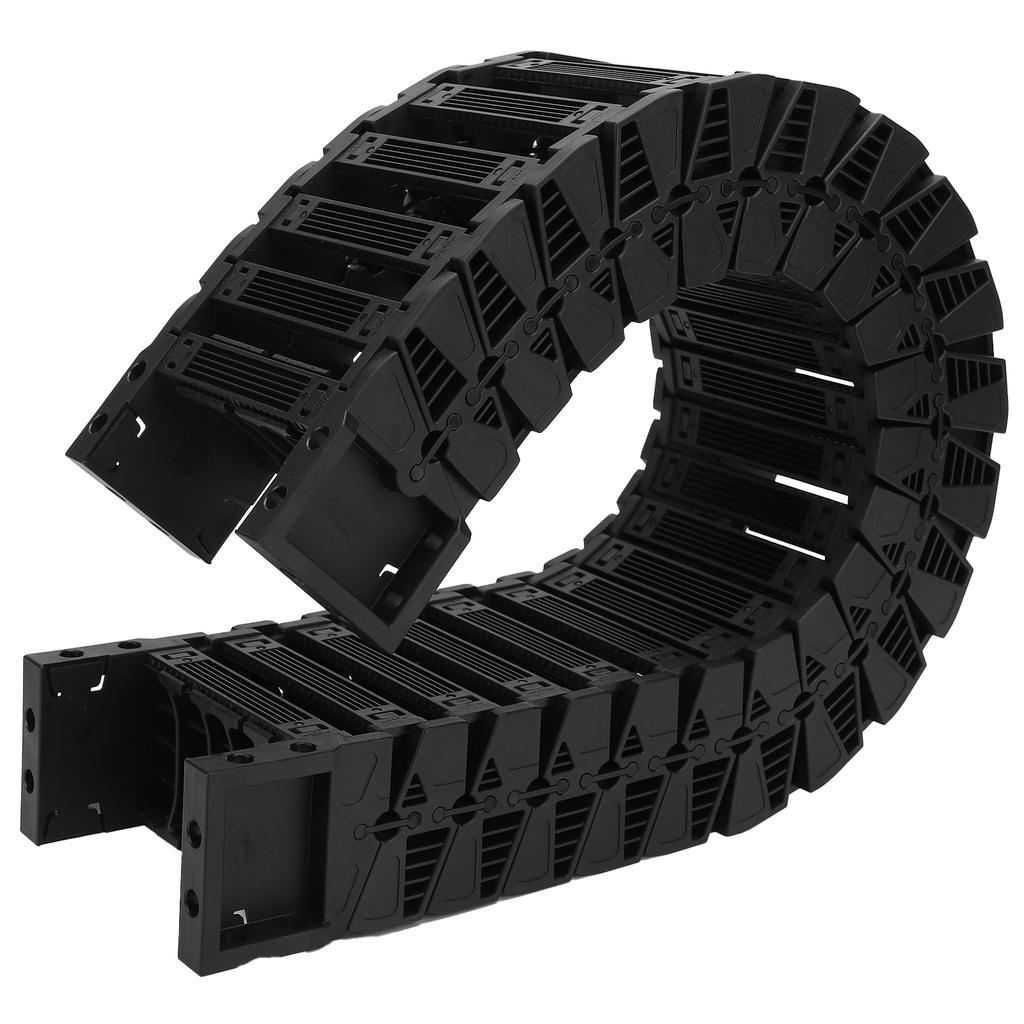 Pont de Chaîne Porte-Câbles Série Silencieuse Nylon Câble de Remorquage de Réservoir Assemblage AmovibleS50 x 50 1 Mètre