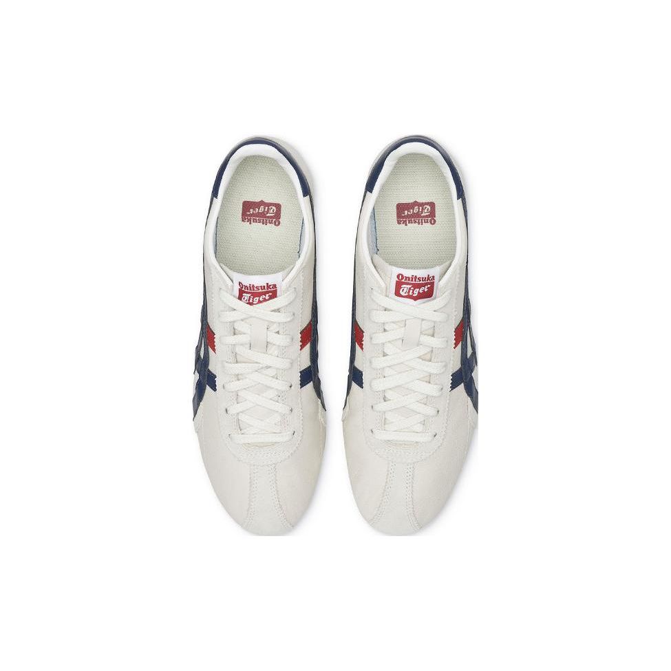 ONITSUKA TIGER Runspark Classic Logo Cushioning Non-Slip Wear-Resistant Low-Top Running Shoes Unisex Sneaker Silver White 1183B480-9950