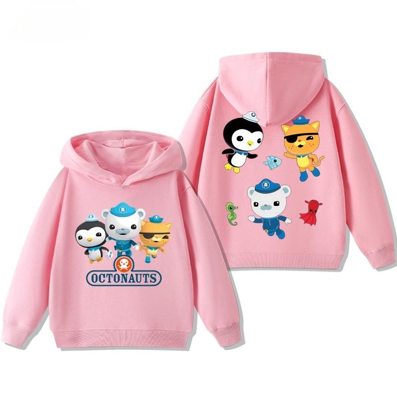Children's Hooded Sweatshirt for Autumn and Winter Is Warm and Cute It's A Casual Children's Top
