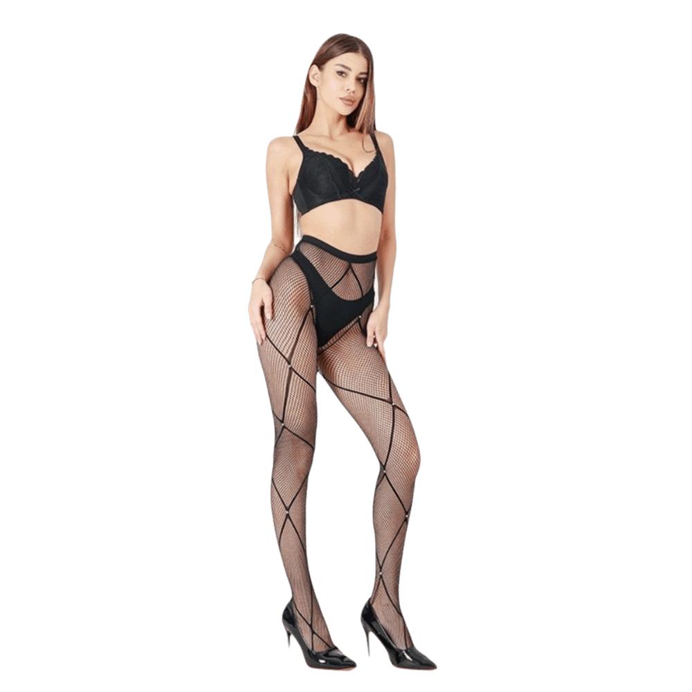 New Goth Style Fishnet Stockings Web Sexy Thigh High Stocking Sweater Socks Pantyhose