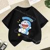 Doraemons Series Boys Girls Short Sleeve Top Summer Hot Cartoon T-shirt Cute Kids Base Clothes O-neck Funny Birthday Gift