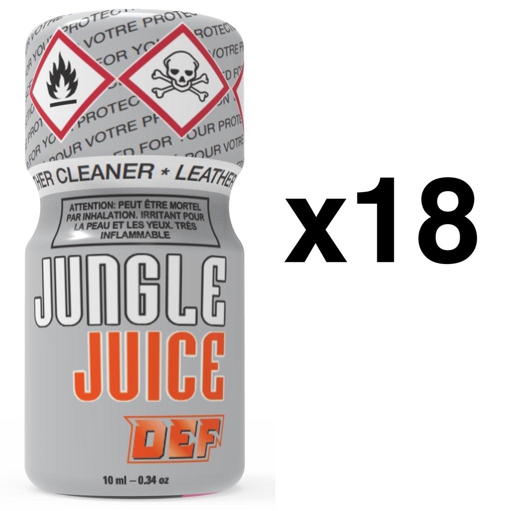 JUNGLE JUICE DEF 10ml x18 - FL Leather Cleaner - LC Packs