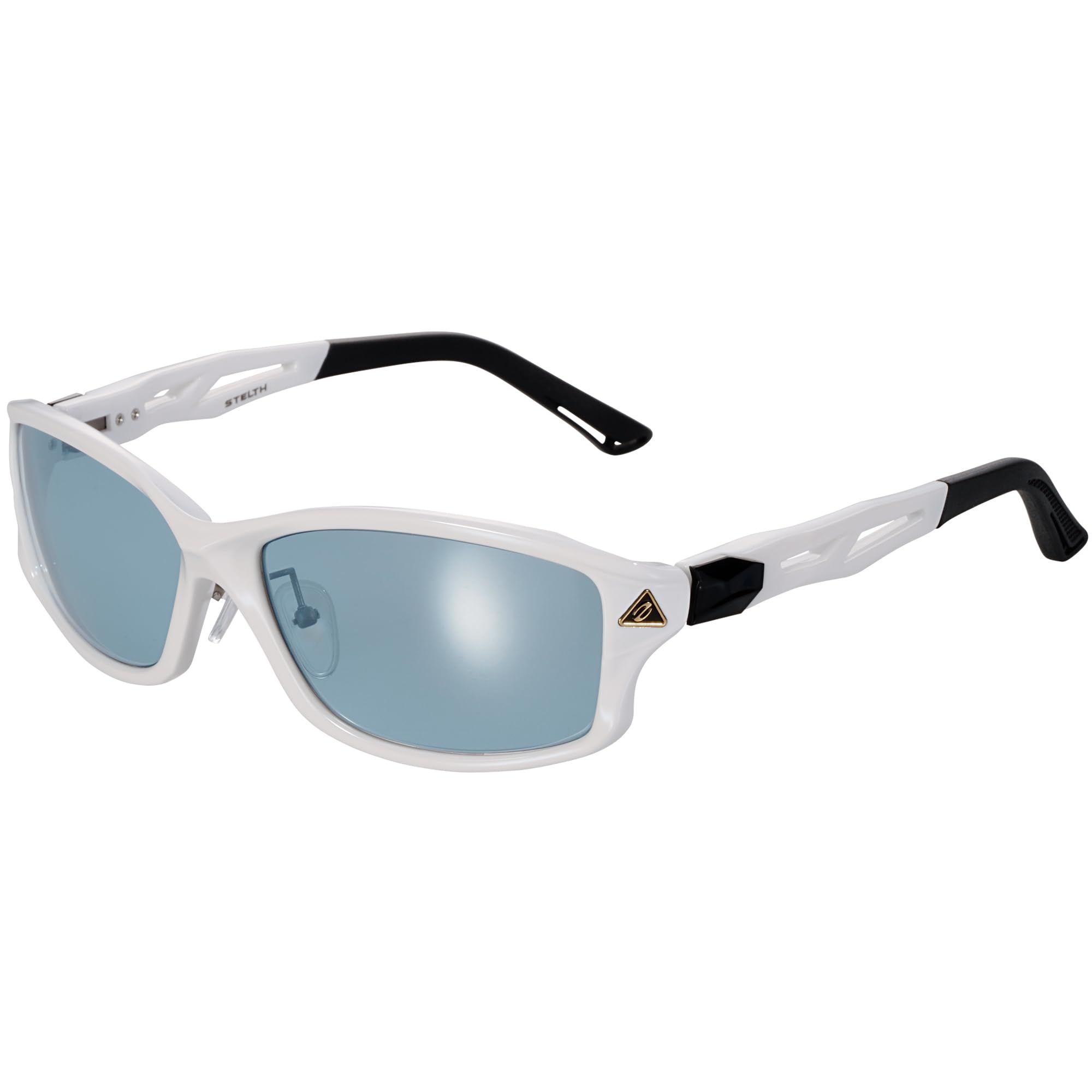 

Zeque Polarized Sunglasses STELTH Shiny White MASTER MIRROR [Zeque] F-2267 BLUE/SILVER