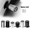 4Pcs Aluminum  Alloy Car Wheel Tire Valve Caps Protection Cover Auto Accessories For Civic 10th 11th Gen Hrv Jazz City Fit
