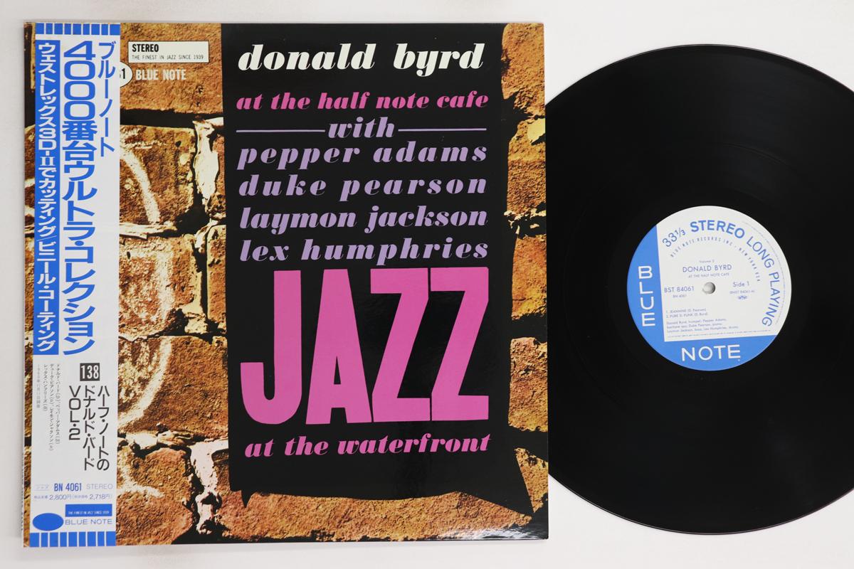 

LP Record DONALD BYRD - At The Half Note Cafe, Vol. 2 BN4061,BST84061 BLUE NOTE 1992 Japan Obi Jazz Used