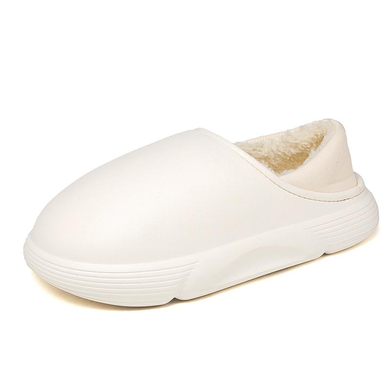 

Главная Хлопковые тапочки Зимние новые парные нескользящие пушистые тапочки мужские водонепроницаемые на толстой подошве с защитой пятки по бокам 35-36 ( 230mm) бежевый