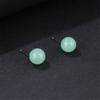 Handcrafted Gemstones Studs Earrings Stylish Crystal Bead Design Ear Accessories Jewelry For Everyday Formal Wear