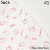 Hello Kitty Wrapping Paper Flower Bouquet Packaging Paper Strap Ribbon Flower Decoration Strap Gift Packaging Paper Accessories