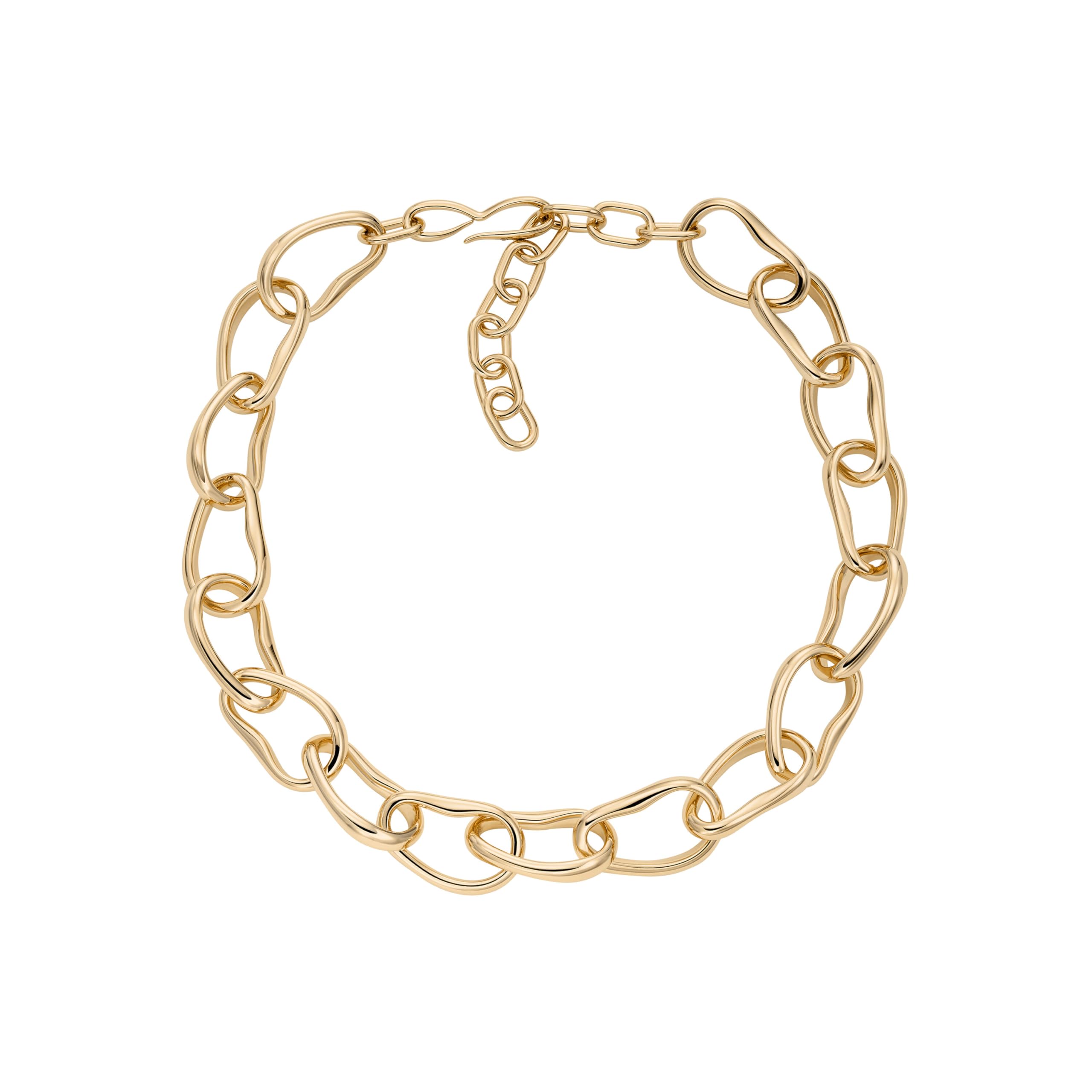 

Skagen Women s ANJA PEBBLES Gold-Tone Brass Chain Necklace, SKJ5008710