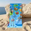 Cartoon Slime D-dragon Quest Children Towel For Beaches Yoga Studios Gyms Hot Springs Swimming Pools And Picnics