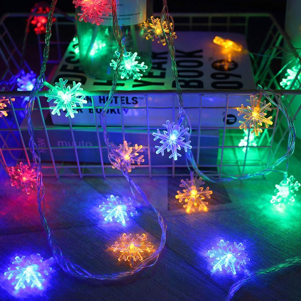 Christmas Tree Christmas Decorations for Home 6m 40Led Christmas Village  Hanging Lamps