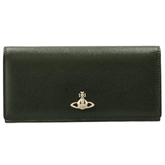 Dlouhá peněženka Bifold VICTORIA Saffiano Bifold Dlouhá peněženka 51040027 40565 M403 [Vivienne Westwood] Dámská [Položka]
