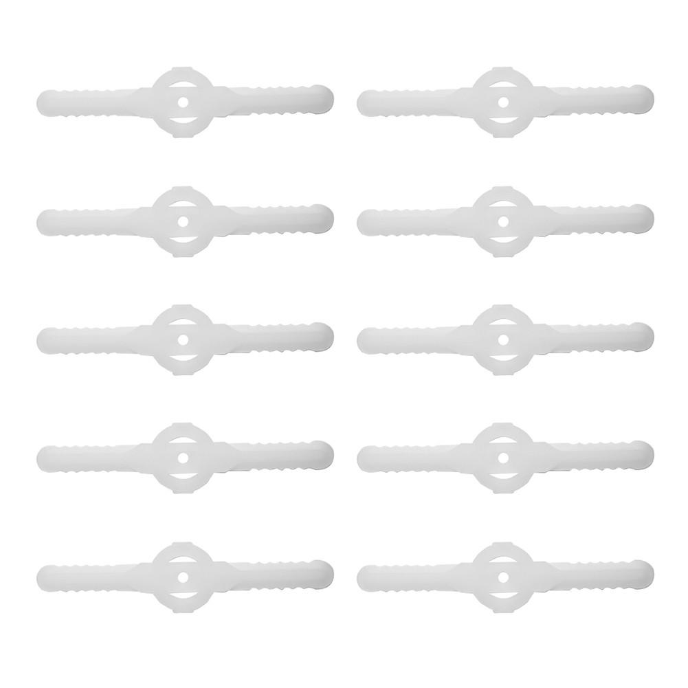 10x Rasentrimmerklingen Klingen Elektrischer Rasentrimmer