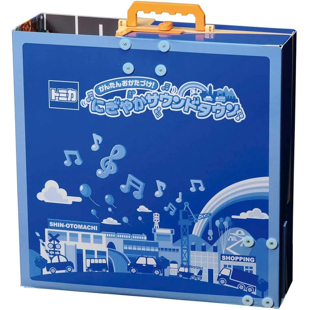 TAKARA TOMY Tomica Easy Cleanup Sound Town Toy Cars Unisex 3 Years and Up Certified Safe ST Mark