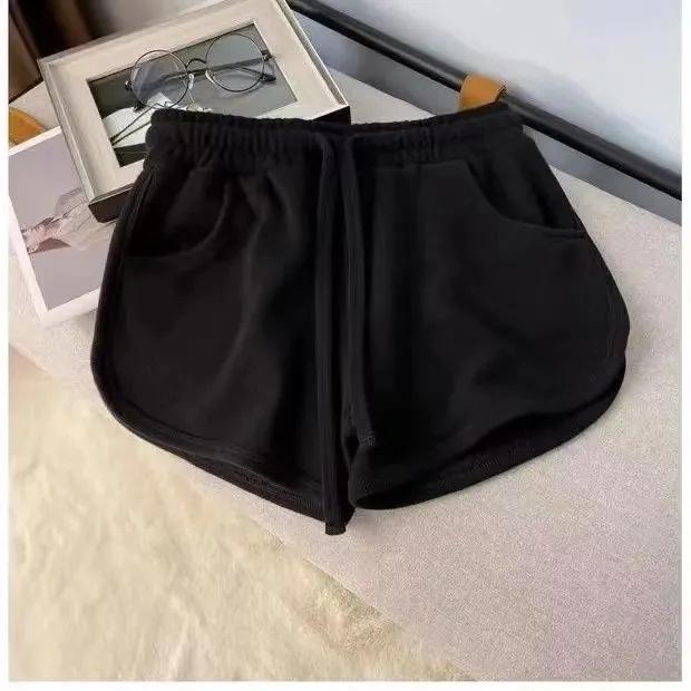 Women's High Waist Slimming Wide Leg Summer Sports Shorts