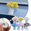 Car Mounted Simulation Flower Ornament Cure Gypsophila Interior Accessories Romantic Pretty Vase Mini Fresh Console New Pattern