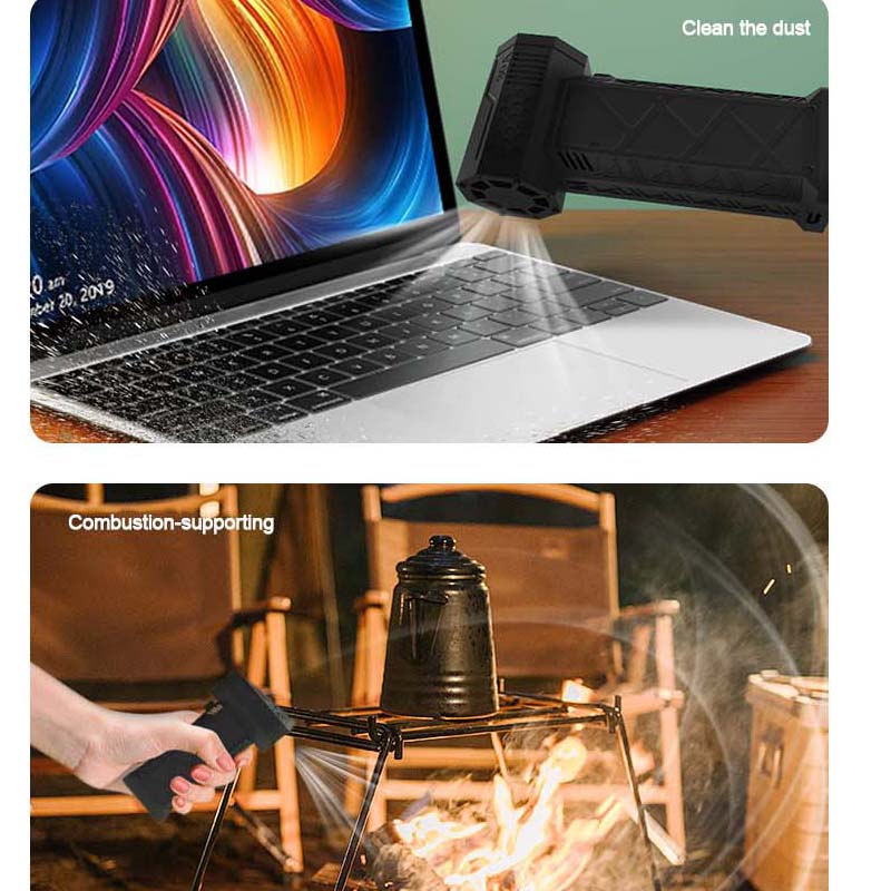 Violent Fan High Speed Turbofan With High Air Volume Brushless Charging Handheld Outdoor Car Blower