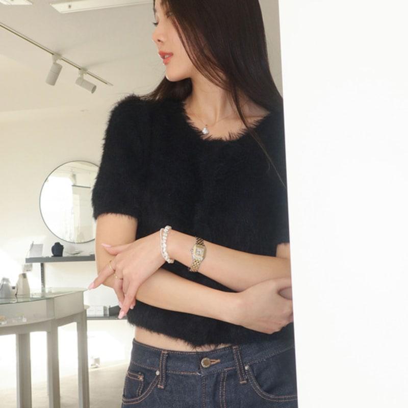 modernlike 14k gold-filled silver 1mm tennis ring