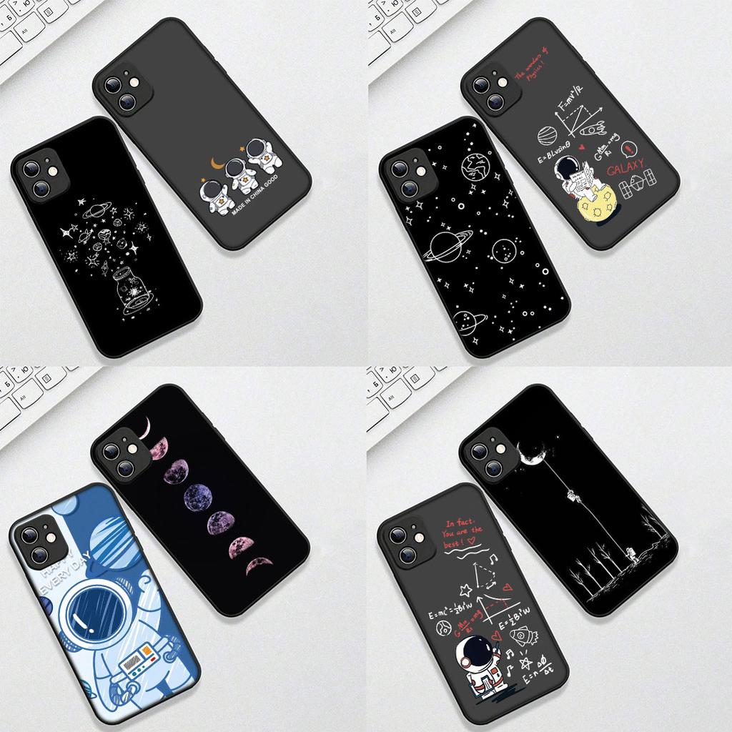 for Motorola Moto Edge 50 30 One Fusion 40 neo Ultra Pro 20 Lite G50 G85 G84 E15 E14 Phone Case Moon luxury Astronaut Stars Sky