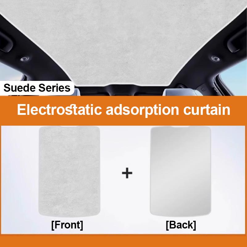 Auto-Ulation Schiebedach Sonnenschutz für Polestar 3 Zubehör 2024 2025 2026 Elektrostatische Adsorption Sonnenschutz Schiebedach Zubehör
