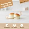 Mini Steamed Bread  Squeeze Toy Realistic Soft Slow Rising Stress Relief Toy For Office Desk Relaxation