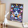Disney Diamond Painting Cinderella Dark Neon Style Illustration Mosaic Art DIY Cross Stitch Embroidery Set Full Diamond Home Decor Gift