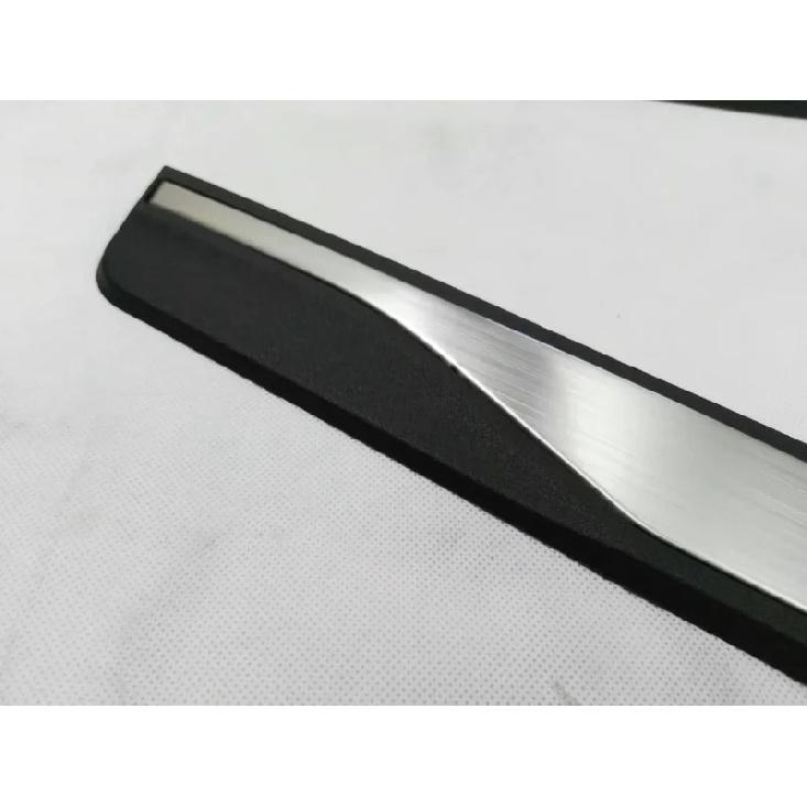 For MG 3 MG3 EV  2024 Door Sill Kick Scuff Plate Guard Pedal Cover Trim Protective Sticker Car Styling Accessories