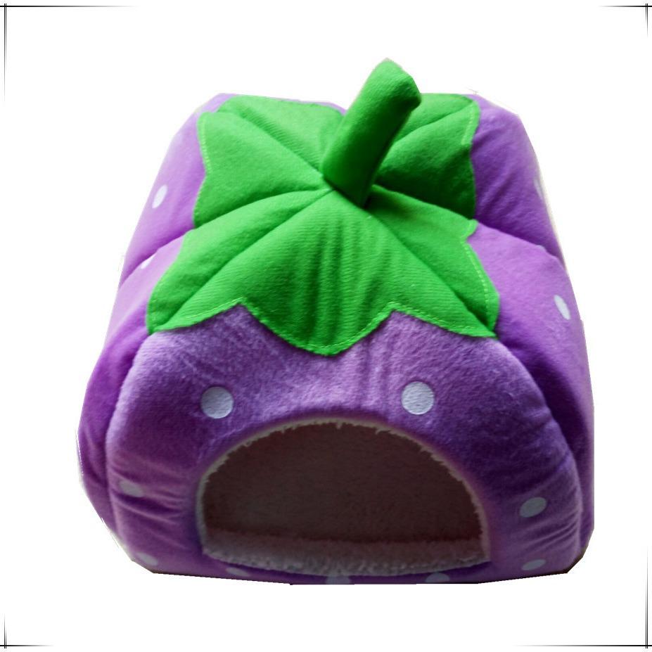 Jahodový pelíšek pro psy a kočky