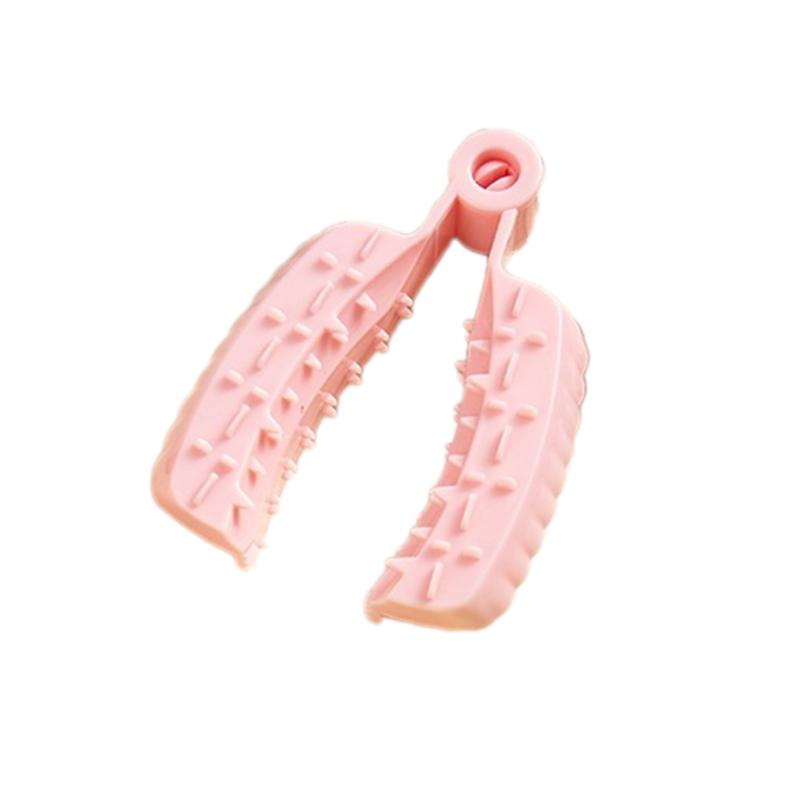 

Защита пальцев Режущий щиток Регулируемая защита большого пальца для нарезки овощей Инструменты Защита пальцев Инструменты для измельчения чеснока Кухонный гаджет розовый