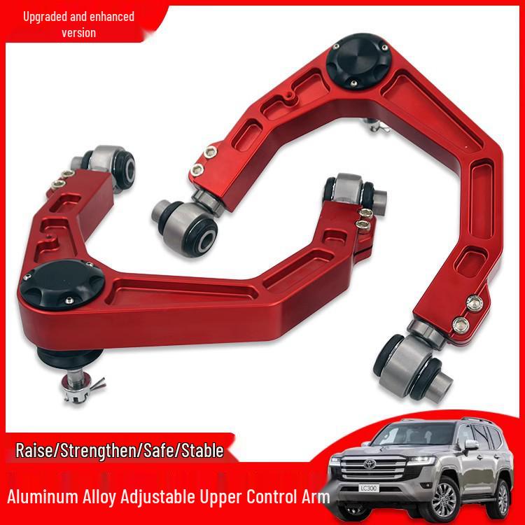 Forged Aluminum Adjustable Upper Control Arms for Land Cruiser LC300 Off-Road Modification